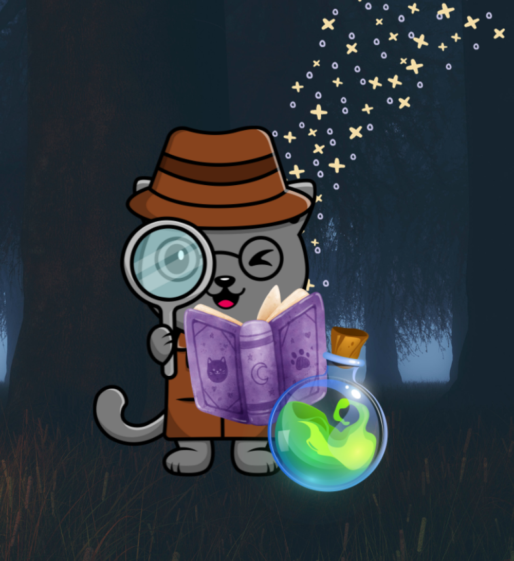 Cat Detective for poster