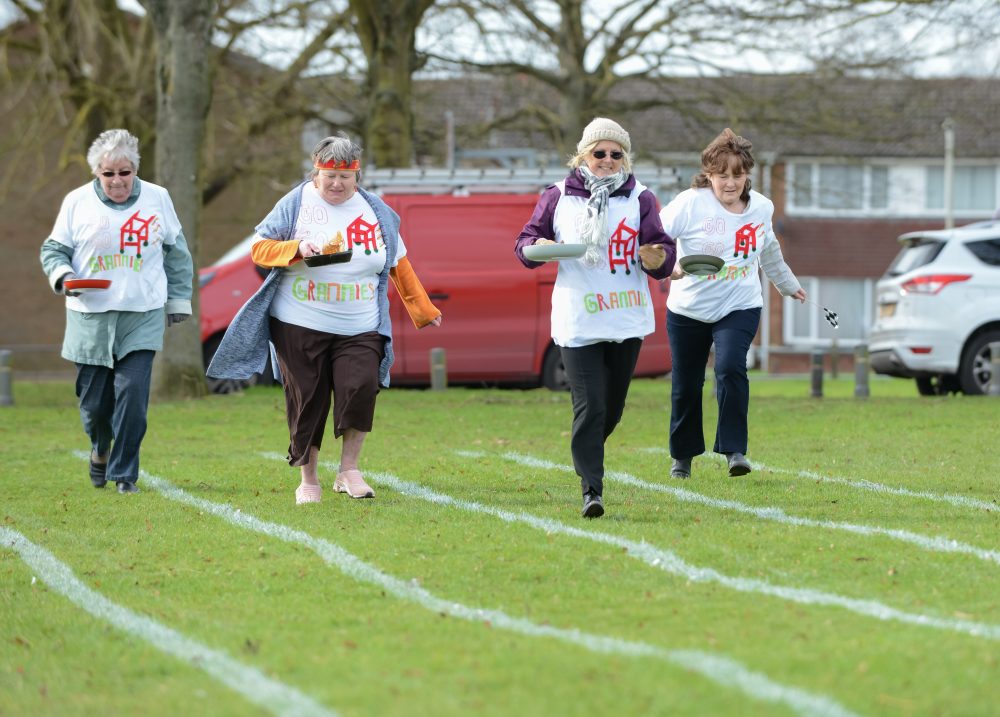 Houghton Regis Pancake Races 1899