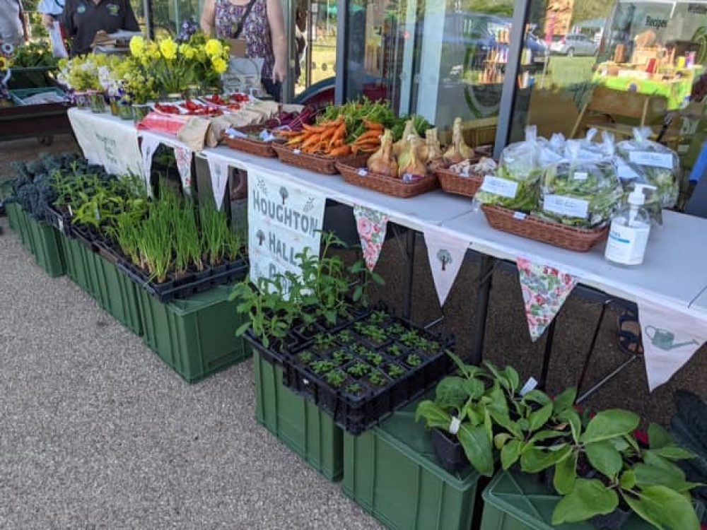 Produce stalls